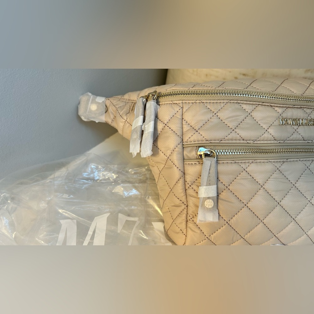 MZ Wallace Large Crossbody Crosby Sling in Buff. NWT - Picture 5 of 6